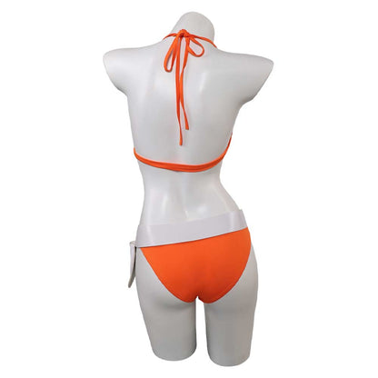 Free Shipping For007 Die Another Day Movie Jinx Johnson Women Bikini Set Swimsuit Party Carnival Halloween Cosplay Costume