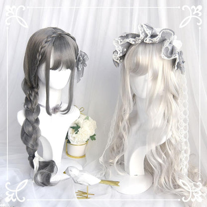 Free Shipping For Hivava Lolita Cute Girl Long Wavy Wig