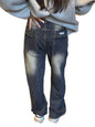 Versatile Washed Boyfriend Jeans – Comfortable Women’s Relaxed Fit Denim Pants