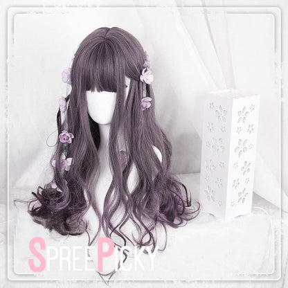 Free Shipping For Hivava Brown Pastel Gradient Lolita Curly Wig