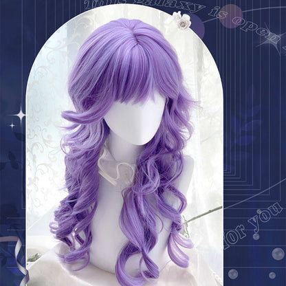 Free Shipping For Hivava Danna Curly Purple Wig