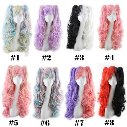 Free Shipping For Hivava 10 Colors Long Wavy Cosplay Wig