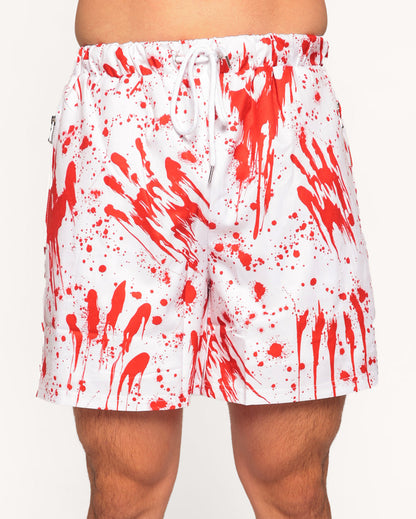 Echoes of Carnage Mens Blood Printed Shorts