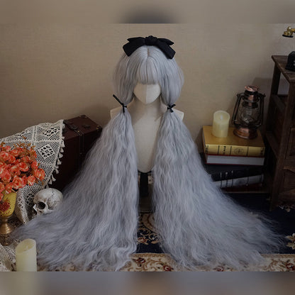 Free Shipping For Hivava Cosplay 120cm Extra Long Silver Wig