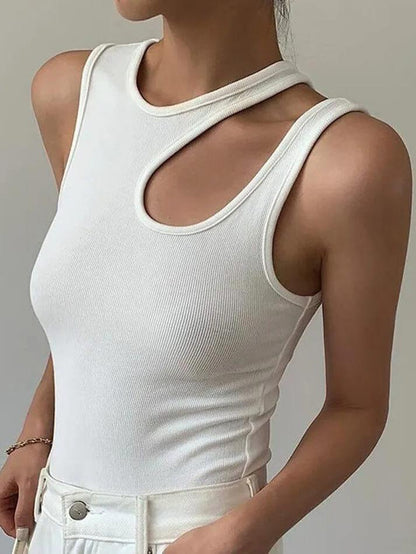 Cutout Tank Top