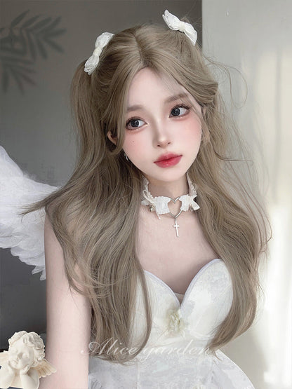 Free Shipping For Hivava Sweet Cinderella Ash Blonde Lolita Wig