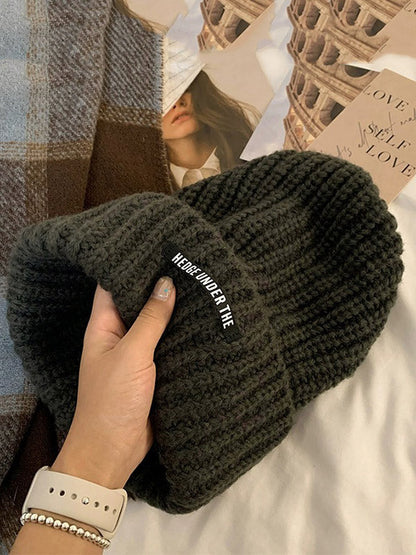 Split-Joint Knitted Hats