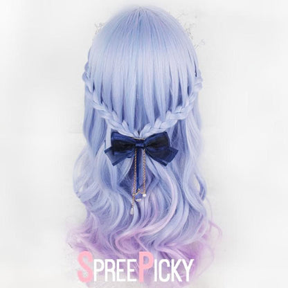 Free Shipping For Hivava Purple Pastel Gradient Lolita Long Wig