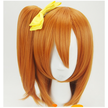 Free Shipping For Hivava LoveLive! School Idol Project Kousaka Honoka Performance Cosplay Wig With Pony Tail