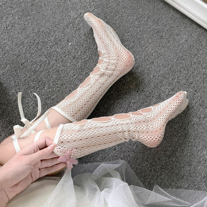 Sexy Generous Lattice Fishing Net Socks Hollow Net Socks