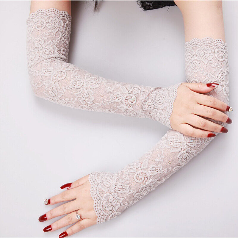 Original 7 Colors Lace Hollow Embroidered Sleevelet Accessories