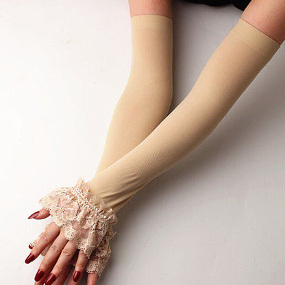 Original Split-Joint 3 Colors Mesh Lace Sleevelet Accessories