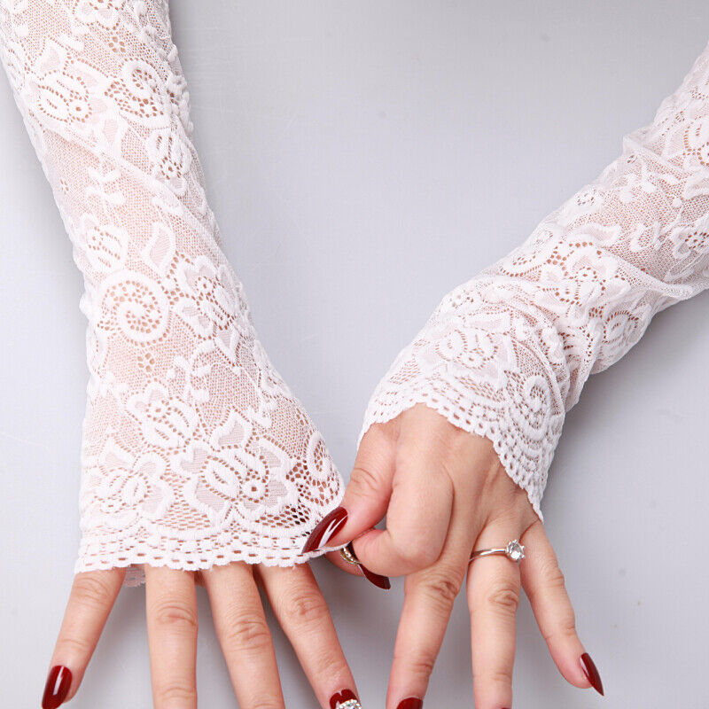 Original 7 Colors Lace Hollow Embroidered Sleevelet Accessories