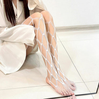 Sexy Generous Lattice Fishing Net Socks Hollow Net Socks