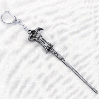 Alloy Ornament Magic Wand Key Ring