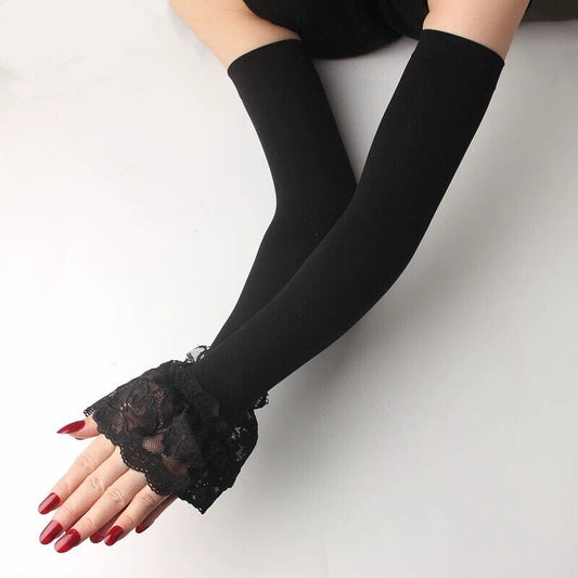 Original Split-Joint 3 Colors Mesh Lace Sleevelet Accessories