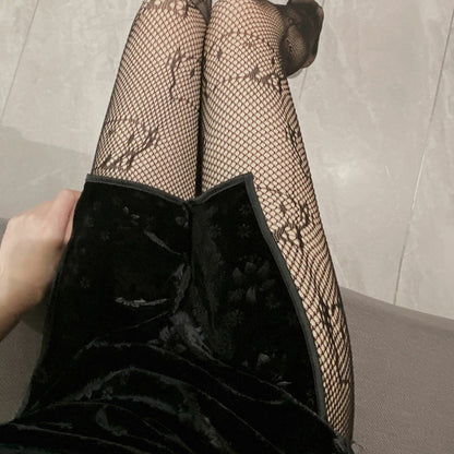 Sexy Kitty Cat Fishing Net Socks Thin Hollow Sexy Thin Pantyhose