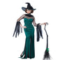 New Fashion Halloween Cosplay Green Tassel Witch