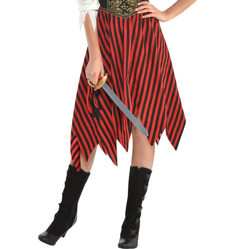 New Fashion Halloween Nightclub Party Cosplay Pirate Costume