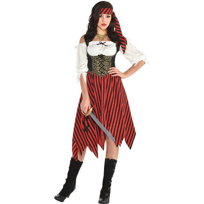 New Fashion Halloween Nightclub Party Cosplay Pirate Costume