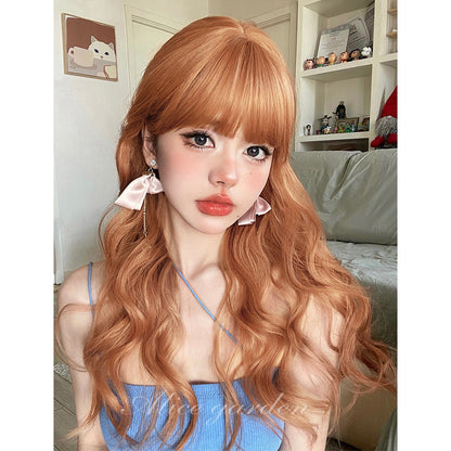 Free Shipping For Hivava Casual Series Natural Orange Curly Wig