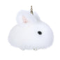 Mink Fur Mini Jade Rabbit Pendant Bag Charm Keychain Accessory