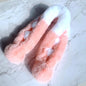 Winter Faux Rabbit Fur Scarf - Cozy & Colorful