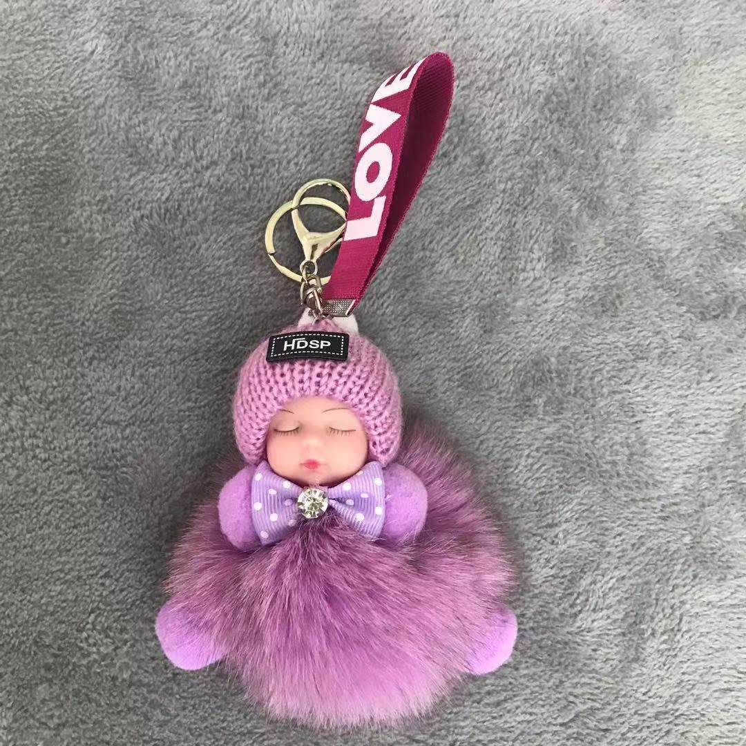 Foxy Fluffy Keychain - Cute Fox Fur Charm