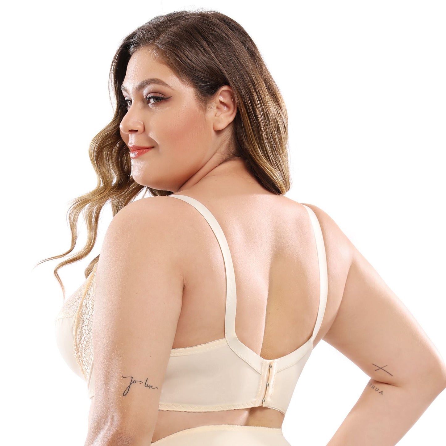 Full Cup Lace Plus Size Bra