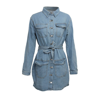 Fashion Denim Slim Dress