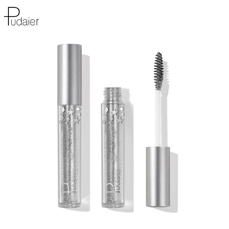 Sparkling Glitter Mascara - Shimmering Diamond Effect for Eyes