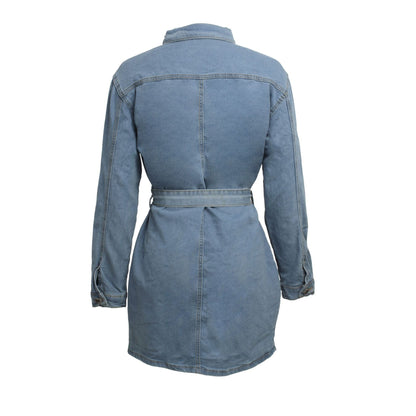 Fashion Denim Slim Dress