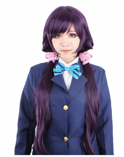 Free Shipping For Hivava [Love Live] Nozomi Tojo Cosplay Wig 100cm