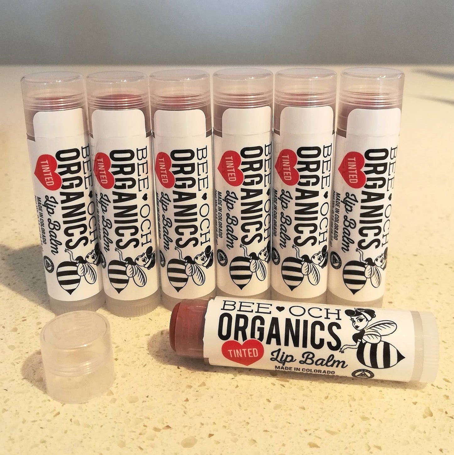 Free Shipping For Bee-och Organic Tinted lip Balm