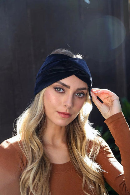 Free Shipping For Super Soft Twisted Velvet Headbands