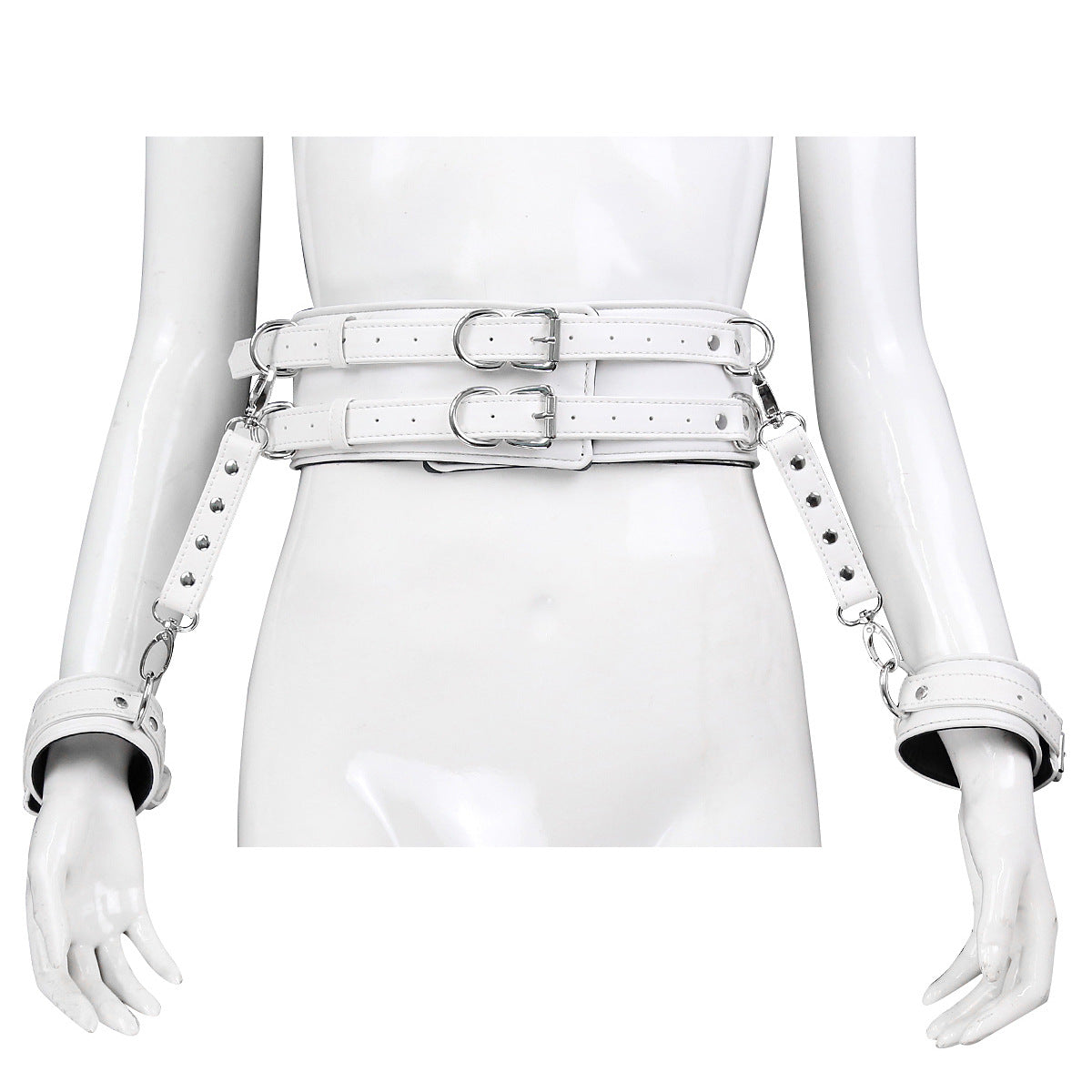 Leather Bondage Bandage Set