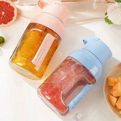 Free Shipping ForNew Arrival Summer Electric Juicer Portable Large Capacity 1500ml Juice USB Rechargeable Electric Portable Blender Kitchen Gadgets