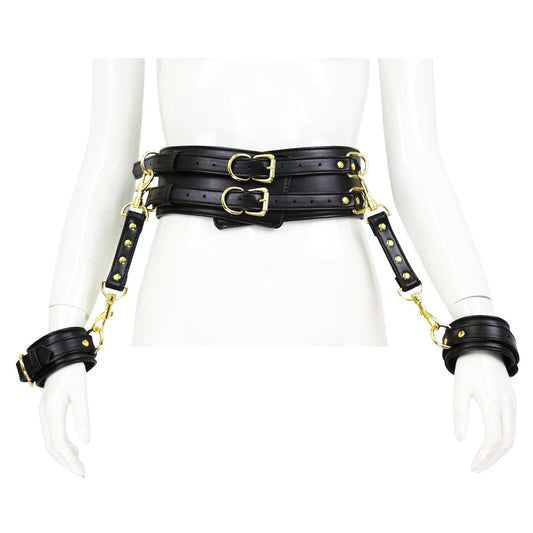 Leather Bondage Bandage Set