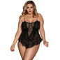 Plus Size Midnight Satin Chemises