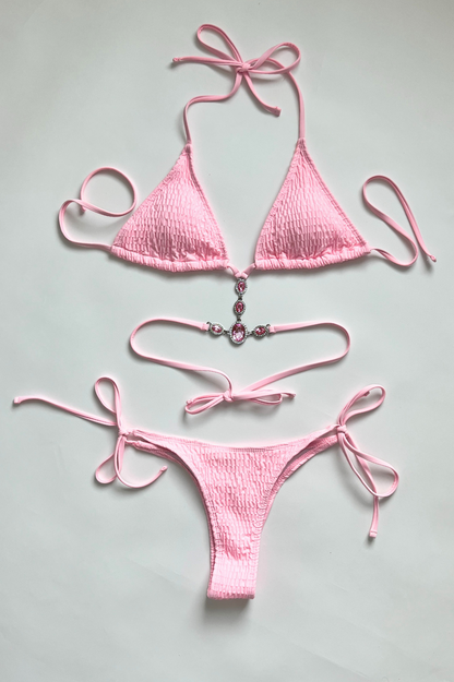 Free Shipping For Emily Crystal Bikini Bottom