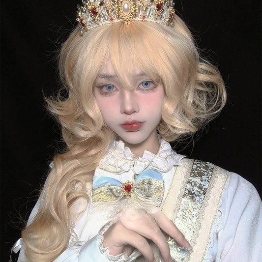 Free Shipping For Hivava Princess Ame Blonde Curly Wig