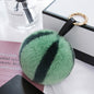 Cute Real Rabbit Fur Watermelon Pom Pom Charm