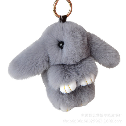 Cute Faux Rabbit Fur Hanging Ornament - Trendy Accessory