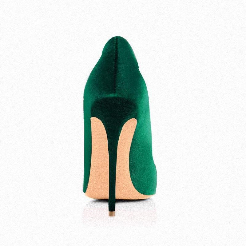 Casual Suede Pointed Toe Stiletto Heel Pumps