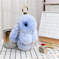 Mini Fuzzy Bunny Charm - Colorful Rabbit Accessory