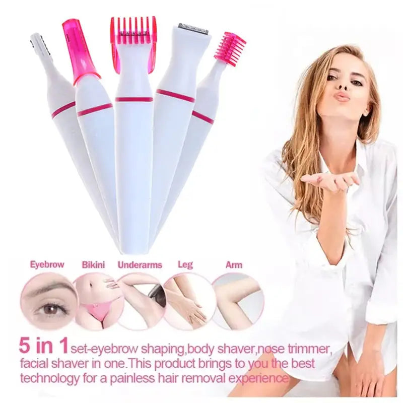 Free Shipping For5 In 1 Multifunction Hair Removal