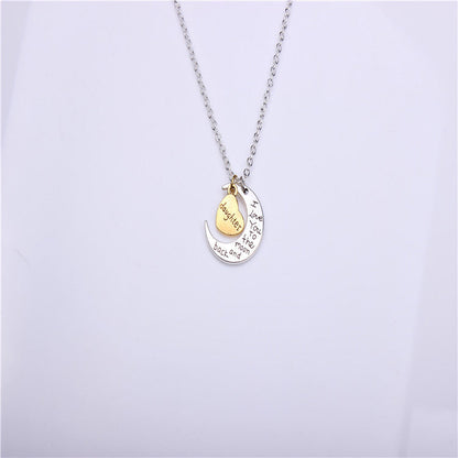 Valentine's Day Gift Moon Sun Necklace-Homeunderwear