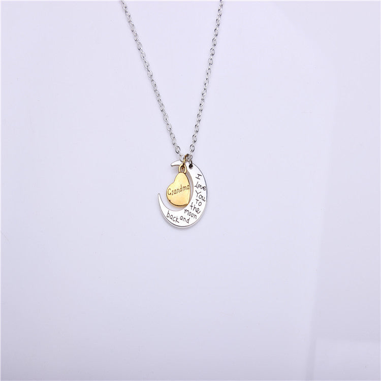 Valentine's Day Gift Moon Sun Necklace-Homeunderwear