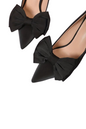 Free Shipping For Bow Shoe Clips - Black