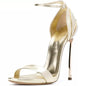 Fashion Sandals One-sided Belt High-heeled Party Women's Shoes